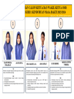 Poster Calon Ketua Dan Wakil Osis 2023