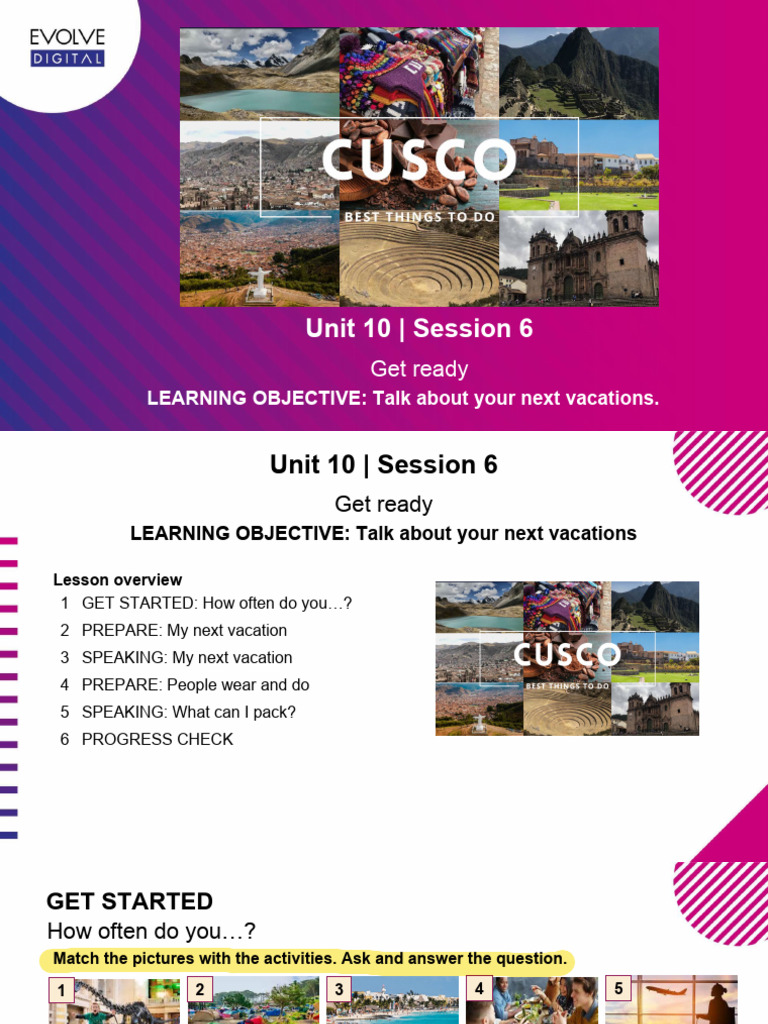 Unit 10 - Session 6: Get Ready | PDF | Language Arts & Discipline ...