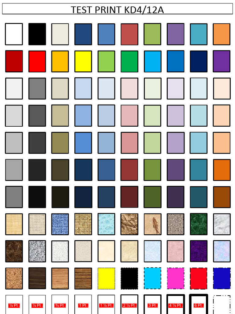 TEST PRINT Warna | PDF