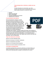 N°2 Qué Es El Sistema de Arranque de Un Vehículo y Cuáles Son Sus Elementos Principales