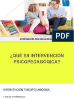 Intervencion Psicopedagogica