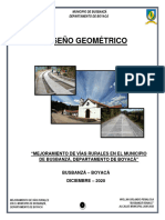 Informe Diseño Geometrico