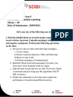 Case Study - Machine Learning - BSC SEM 5