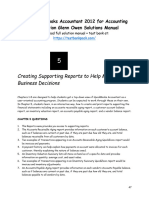 Using Quickbooks Accountant 2012 For Accounting 11th Edition Glenn Owen Solutions Manual 1