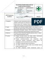 SPO Insiden Keselamatan Pasien Internal