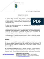 Buletin de Presa Din 08.10.2023