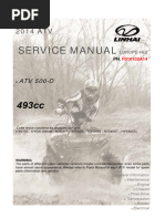 Service Manual: ATV 500-D