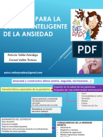 TÉCNICAS PARA LA GESTIÓN INTELIGENTE DE LA ANSIEDAD, A, Vallés 1ra. Parte