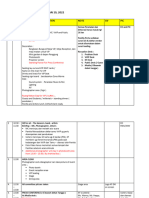 RUNDOWN AND PREPARATION KF Updated 2