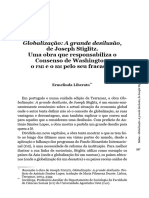 Globalização - A Grande Desilusão de Joseph Stiglitz (Material de Apoio)