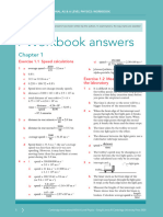 Workbook Answers Chapter 1 Asal Physics