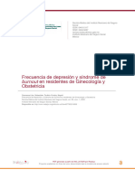 Frecuencia de Depresión y Síndrome de - MEXICO