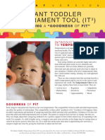 CECMHC IT3 Booklet Infant