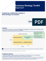 Corporate & Business Strategy Toolkit: Overview and Approach