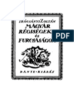 Trocsanyi Zoltan Magyar Regisegek Es Furcsasagok Optimized