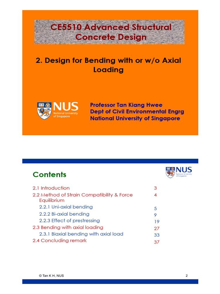 Bending Design in Structural Concrete | PDF | Science & Mathematics