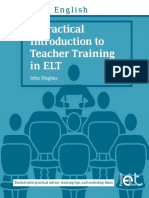 A Practical Introduction to Teacher Training in ELT (2015)