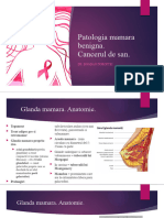 Patologia Mamara Benigna. Cancreul de San