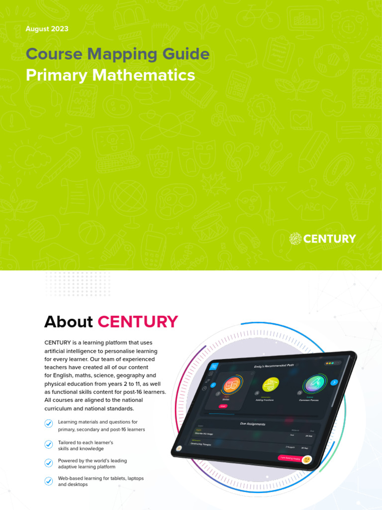 Primary Mathematics Course Content Guide | PDF