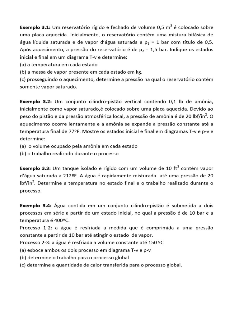 Exemplos Cap 3 | PDF
