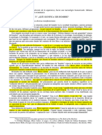 E. Fromm. Cap. IV. ¿Qué Significa Ser Hombre (Pág 64 A 97)