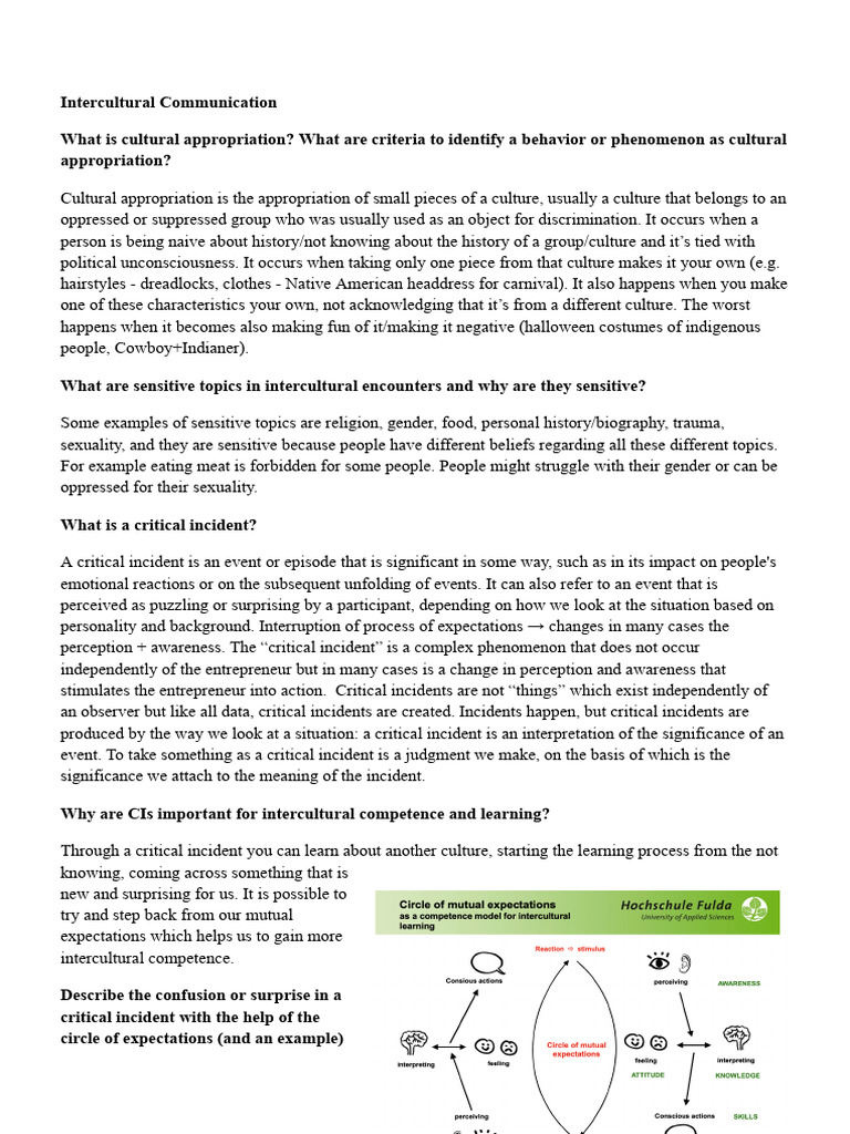 Intercultural Communication | PDF | Self-Improvement