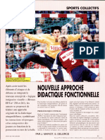 Nouvelle Approche Didactique Fonctionnelle: Sports Collectifs