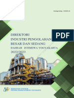 Direktori Industri Pengolahan Besar Dan Sedang Daerah Istimewa Yogyakarta 2022 - 2023