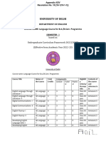 Language Course For B.A.B.Com. Programme