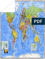 Map of World Poster Template