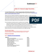 Oracle E-Business Suite 12.1 General Ledger Essentials - Exam Study Guide