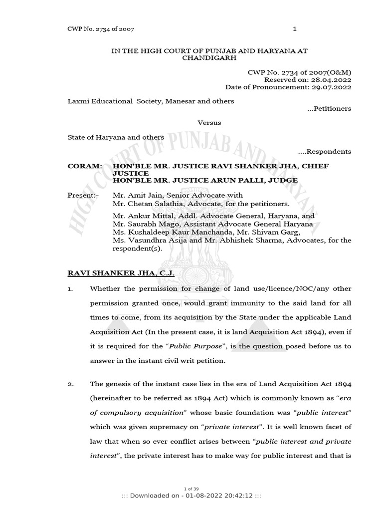 PH HC Promissory Estoppel 428562 PDF Supreme Court Of India Estoppel