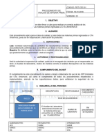 Procedimiento de Analisis de Materia Prima