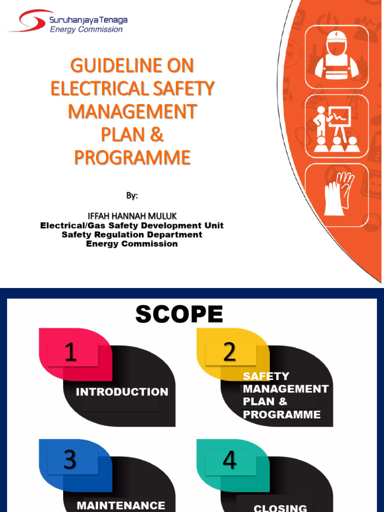 02 Guideline On Electrical Safety Management Plan Programme1 PDF