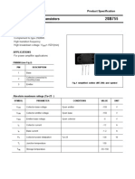 Silicon PNP Power Transistors: Savantic Semiconductor Product Specification