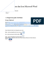 Fungsi Menu Dan Icon Microsoft Word - ABEDNEGO XC