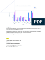 Writing Task 1 Bar Chart