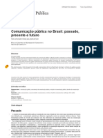 ComunicaÃ Ã o Pãºblica No Brasil - Passado, Presente e Futuro (Liedtke e Curtinovi)