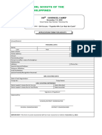 Application Form For ADULTS 2023