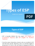 Types of ESP