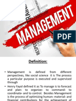 Management