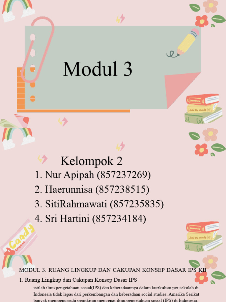 Modul 3 Ips | PDF