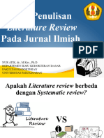 Tips Penulisan Literature Review Pada Jurnal Ilmiah NA