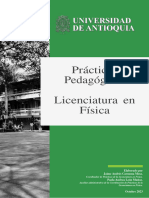 Prácticas Pedagógicas en La Licenciatura en Física