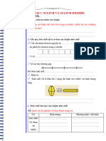 Bài 7 - SULFUR VA SULFUL DIOXIDE - NGUYỄN THO