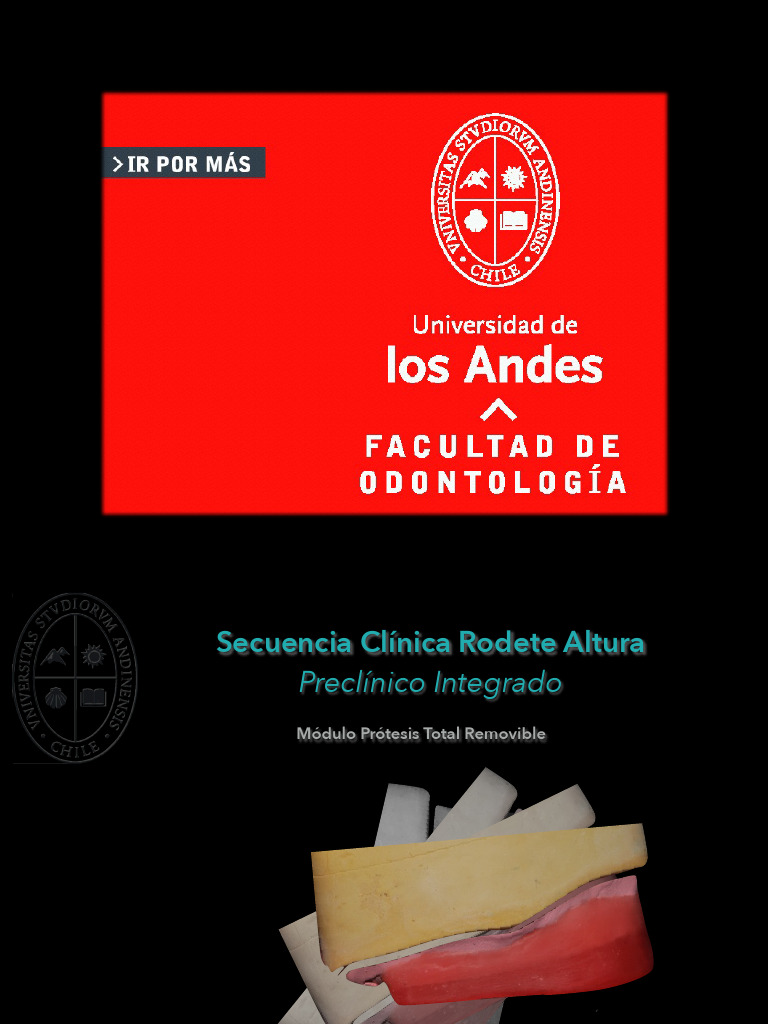 Guía de Rodete de Altura Odontología | PDF | Odontología | Medicina