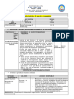 1° Sesión de Aprendizaje Planificar Una Guia Turistica