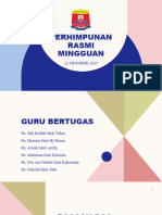 PERHIMPUNAN RASMI MINGGUAN