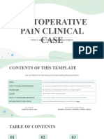 Postoperative Pain Clinical Case by Slidesgo