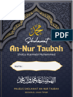 Buku Sholawat An-Nur Taubah